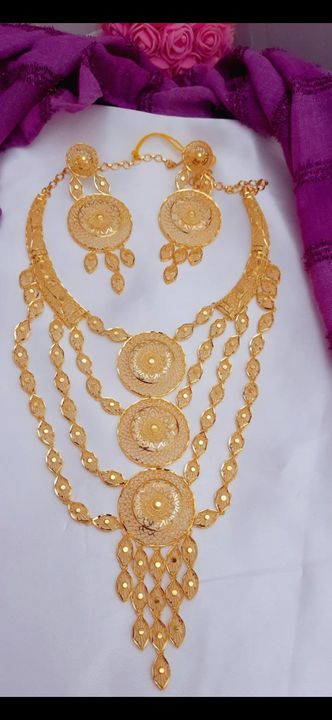 Bridal kuwait design jewellery uploaded by WONDER WOMEN FASHION on 12/1/2021