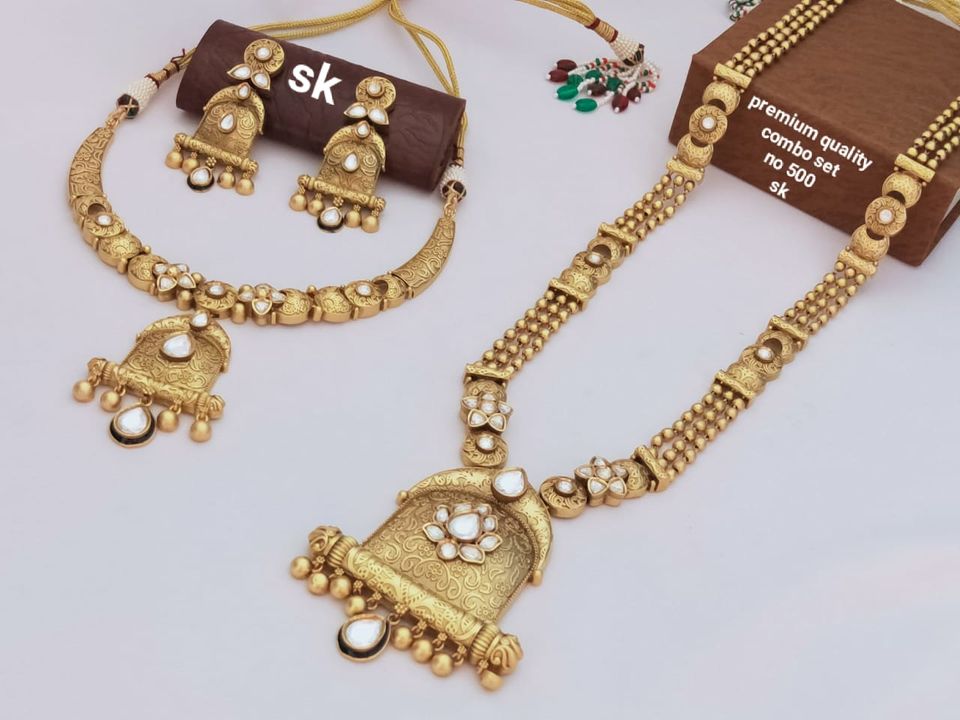 High quality kundan jewellery  uploaded by business on 12/1/2021