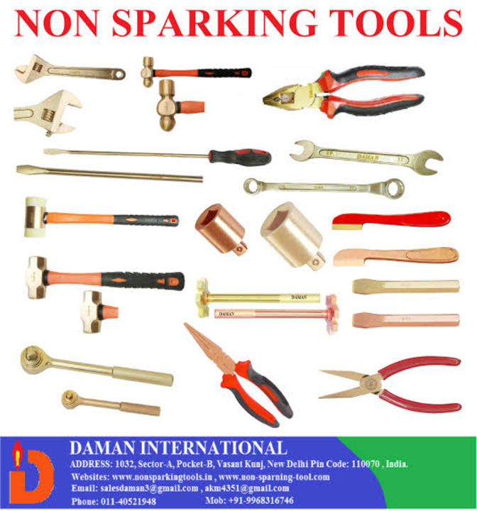 Non Sparking Tools uploaded by Daman International on 12/1/2021