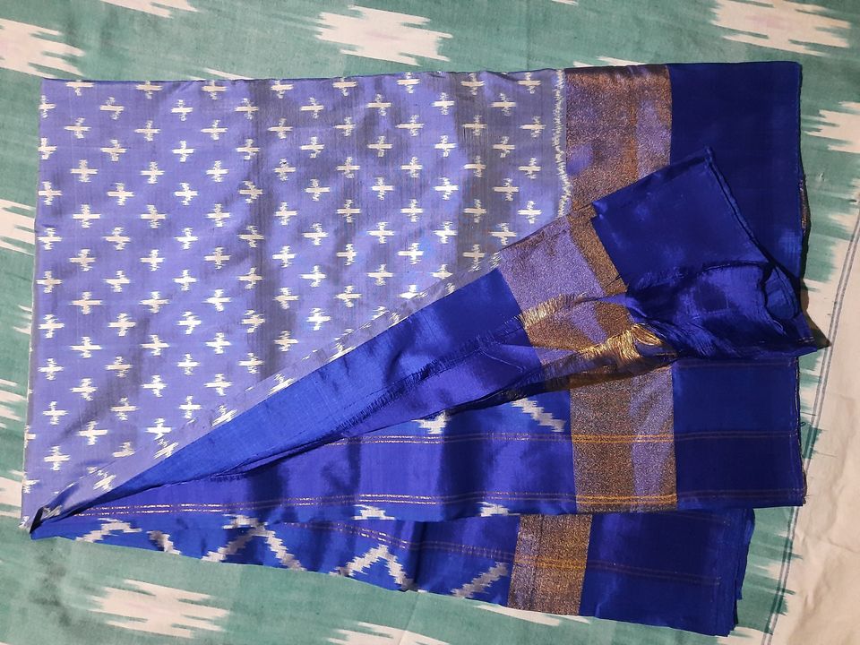 Pochampally rajkot tissue sarees uploaded by business on 12/1/2021