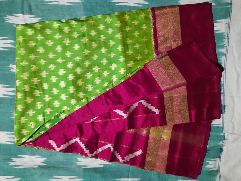 Pochampally rajkot tissue sarees uploaded by business on 12/1/2021