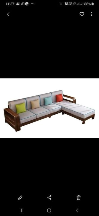 6 seater sofa set, L seting  uploaded by business on 12/1/2021