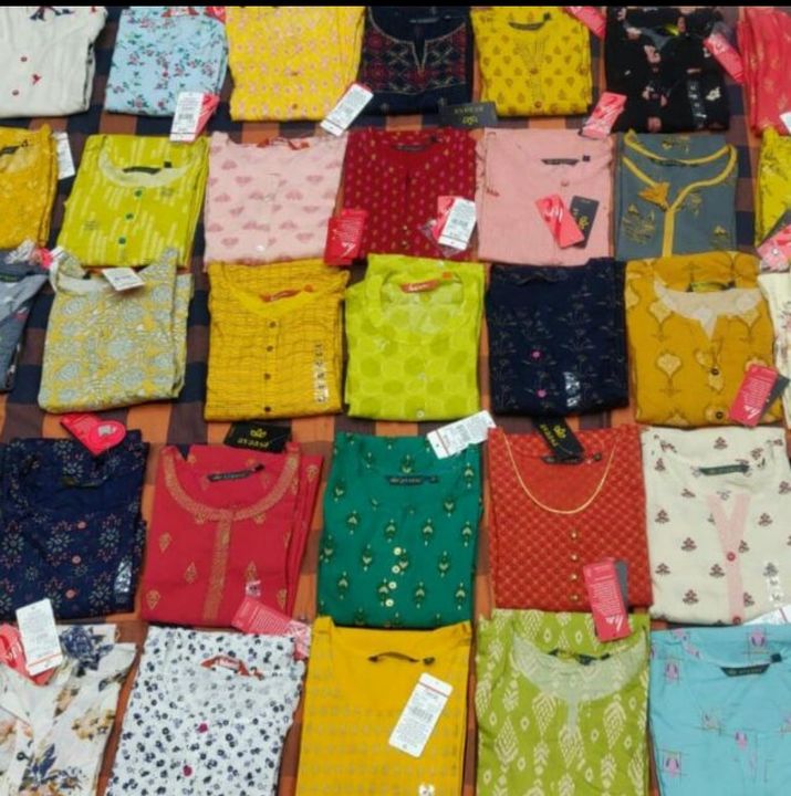 Post image I want 2000 Pieces of Aavasa and fusions branded kurtis need. Bulk quantity for wholesale..
Below are some sample images of what I want.