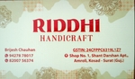 Business logo of Riddhi Handicraft