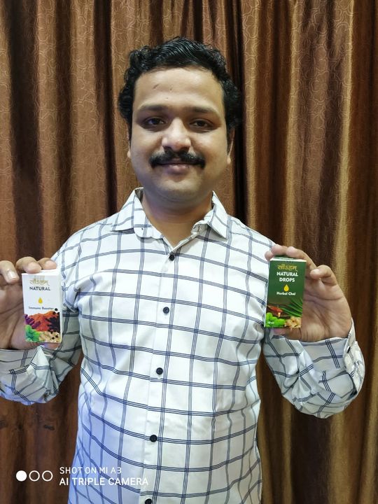 Post image Our happy customer MR MAYUR MAHAMUNI staying at Hadapsar, Pune - share his experience with Sohuum natural immunity booster drops and Sohuum herbal drops.
He said during first and 2nd covid wave these drops helped him protect himself by increasing his immunity system😊
For your requirements please visit www.sdrops4u.com
With warm regardsPrashant Choudhari9422027696 / 9356697012