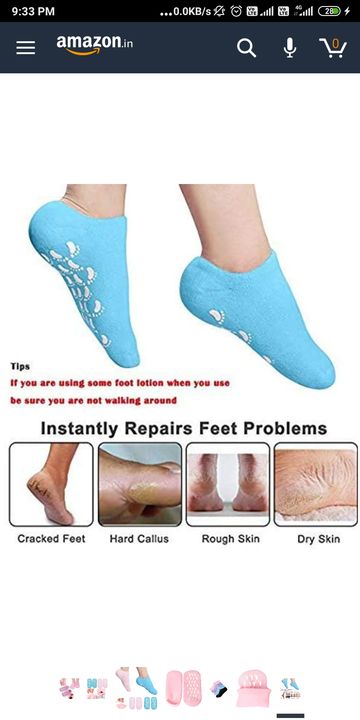 Moisturizing Gel Socks, Ultra-Soft Moisturizing Socks with Spa Quality Gel for Moisturizing uploaded by Real Reselling Superstore on 12/1/2021