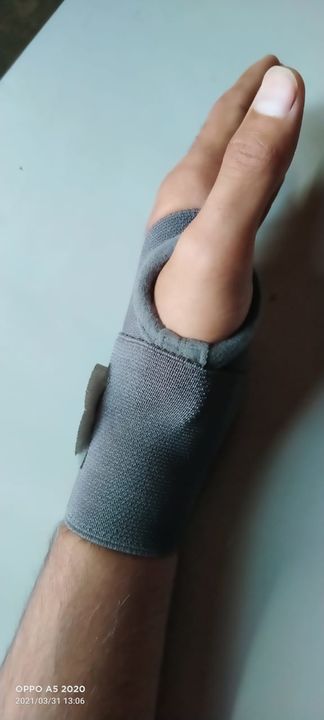 Thumb wrist support uploaded by Laya orthotics on 12/1/2021