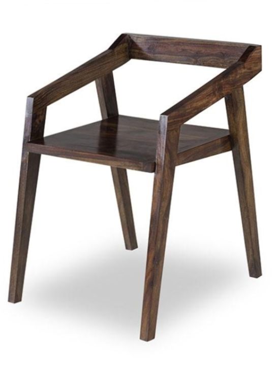Wooden arm chair uploaded by Vintegge Dhruv Art on 12/2/2021