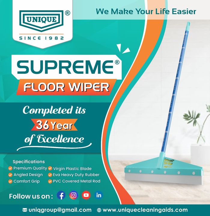 UNIQUE Supreme Floor Wiper uploaded by business on 12/2/2021