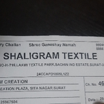 Business logo of Shaligram textile