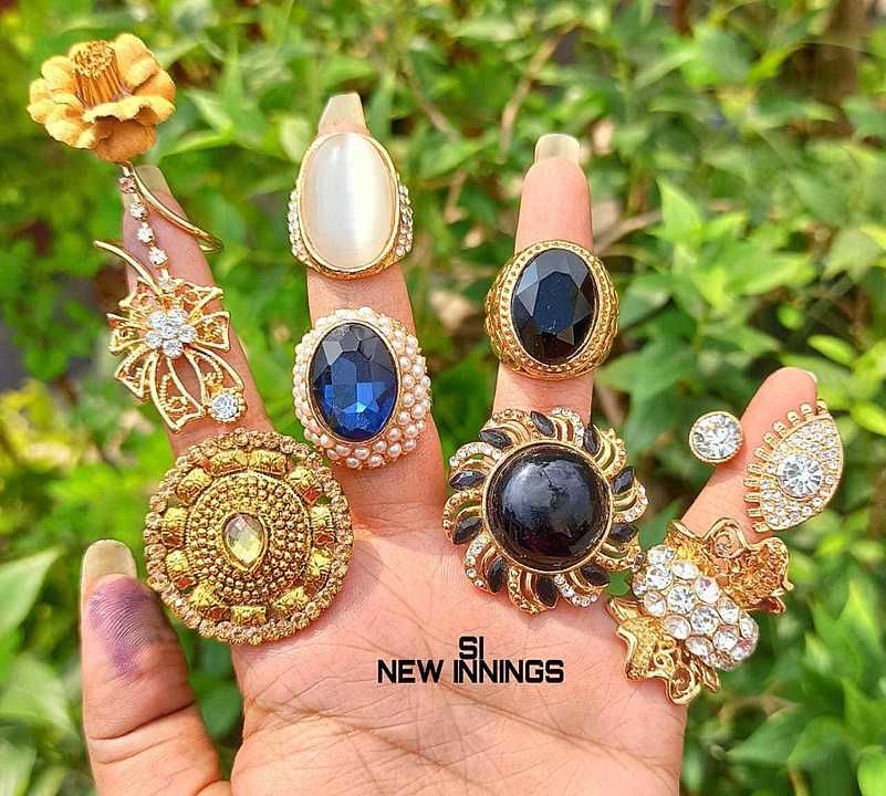 Post image After so long time with new exclusive statement big size ring 💍 @ set of 8 - 650


All adjustable

Don't wait book fast 
Exclusive for your 💕❤upcoming different festival styling in budget