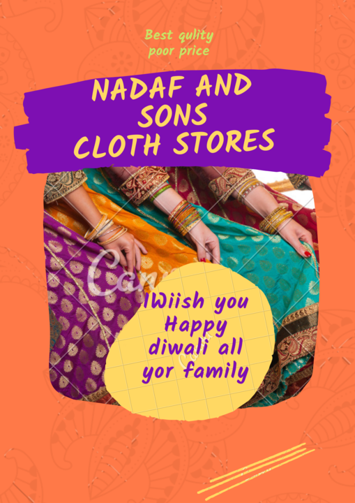 Nadaf and sons cloth stores