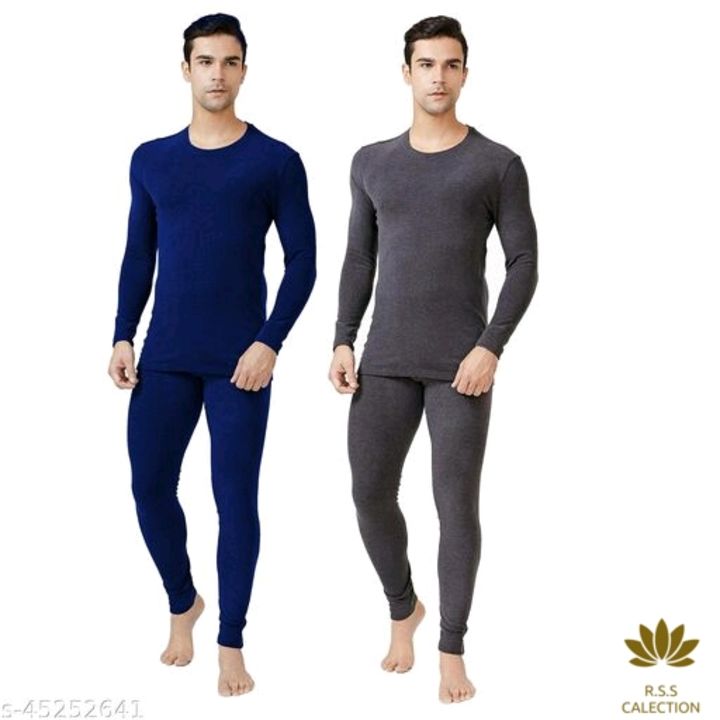 Post image Catalog Name:*Fancy Men Thermal Set*Top Fabric: WoolTop Pattern: SolidBottom Fabric: WoolBottom Pattern: SolidSleeve Length: Long SleevesMultipack: 2Sizes: S (Chest Size: 33 in) M (Chest Size: 34 in) L (Chest Size: 35 in) XL (Chest Size: 36 in) XXL (Chest Size: 38 in) 
Dispatch: 2-3 Days*Rs 800free shipping online payment