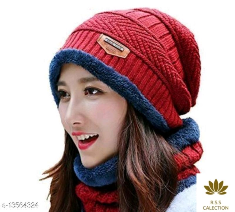 Post image Catalog Name:*Free Gift Casual Modern Women Caps &amp; Hats*Material: WoolPattern: SolidMultipack: 1Sizes: Free SizeRs 300Easy Returns Available In Free shipping online payment