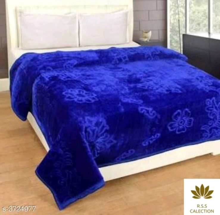 Post image Catalog Name: *Beautiful Trendy Mink Double Bed Blankets Vol 1*
Fabric: Mink
Dimension: ( W X H ) - 95 in X 87 in  
Description: It Has 1 Piece Of Double Bed Blanket
Color: Variable (Message Us For Details) 
Work: Printed
Thread Count: 200
 
Designs: 7

Dispatch: 1 DayEasy Returns Available Rs 800Free shipping online payment