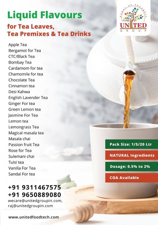 Flavours for Tea Businesses uploaded by business on 12/2/2021