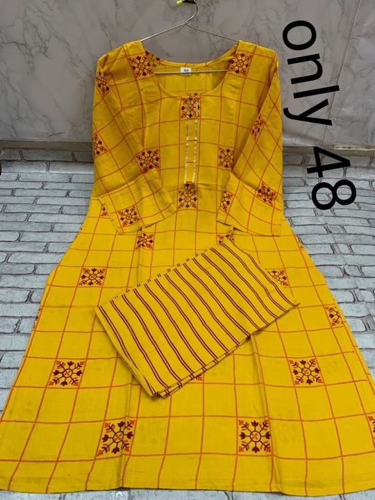 Kurti pant uploaded by Unique collection on 12/3/2021