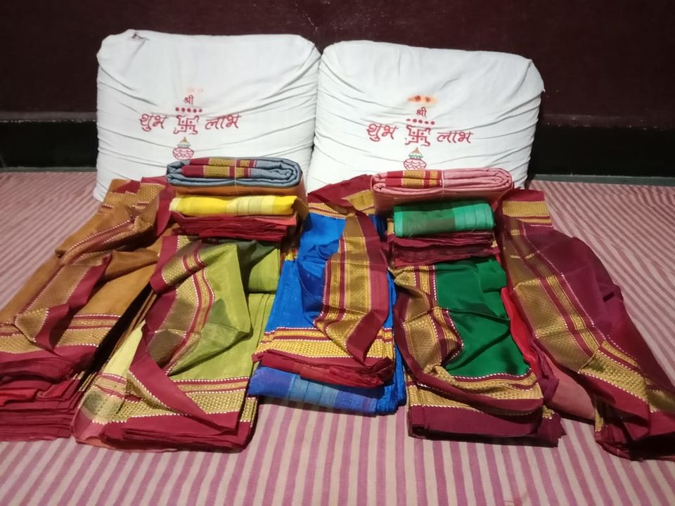 Ilkal cotton and silk sarees