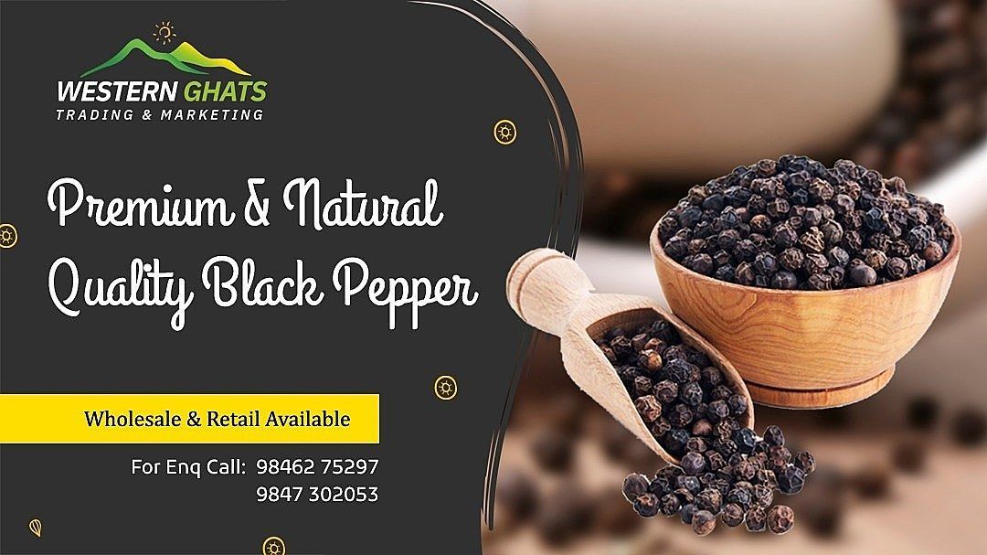 Black pepper uploaded by Western Ghats Trading and Marketing on 9/23/2020
