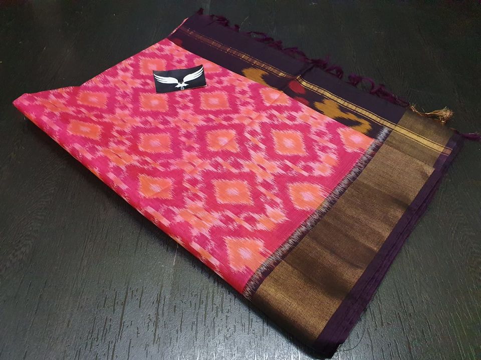 Pochampally pure ikkat sico sarees uploaded by business on 12/3/2021