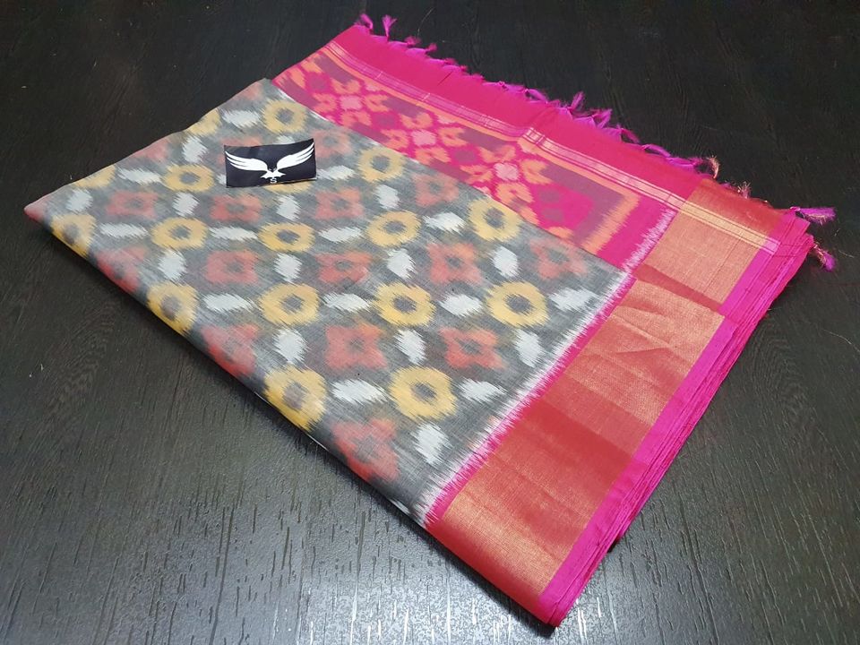 Pochampally pure ikkat sico sarees uploaded by business on 12/3/2021