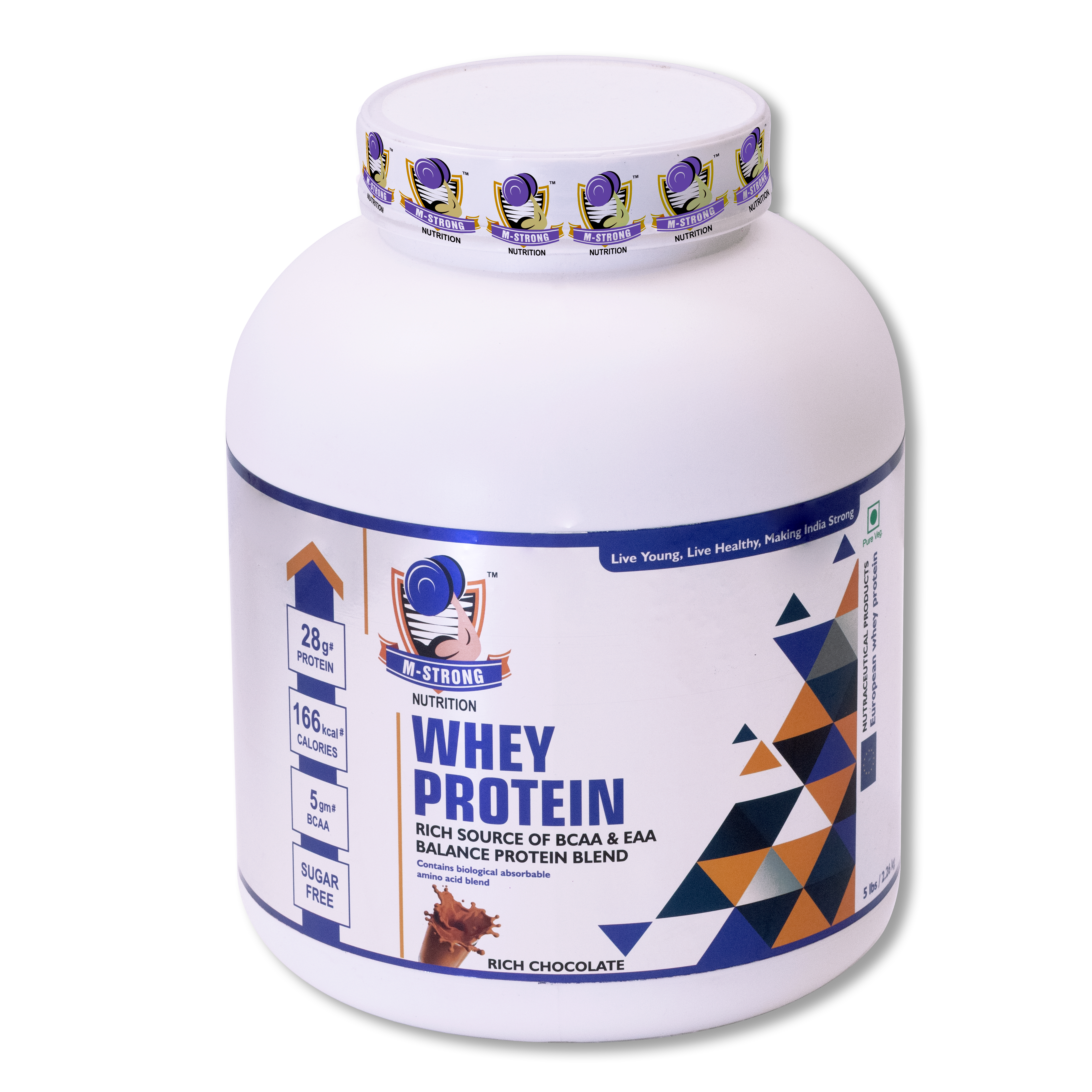 Whey Protein(2.250kg) uploaded by M-Strong Nutrition on 12/3/2021