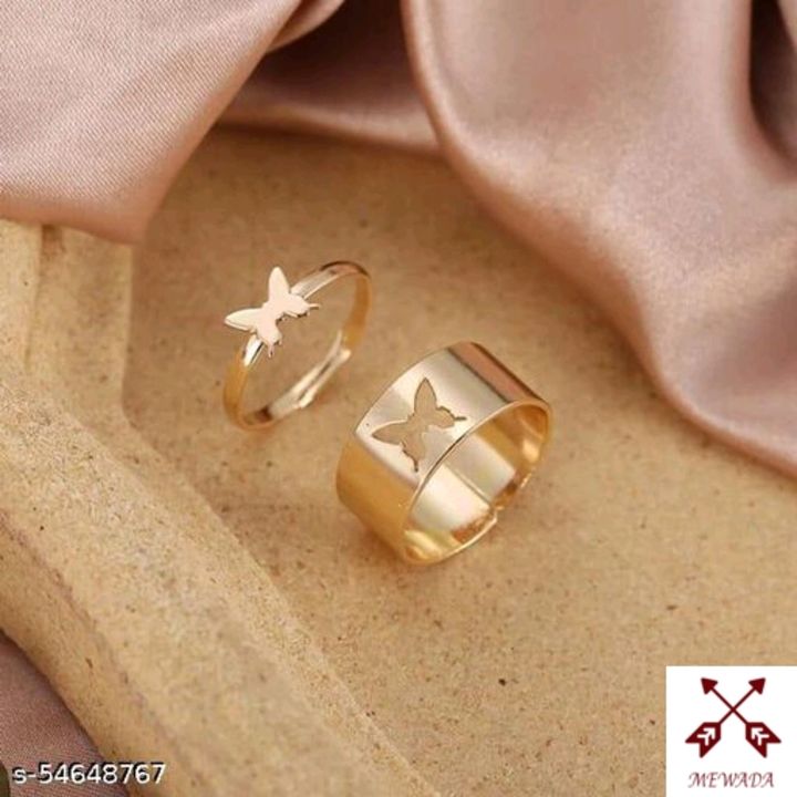Butterfly couple ring uploaded by Product seller on 12/3/2021