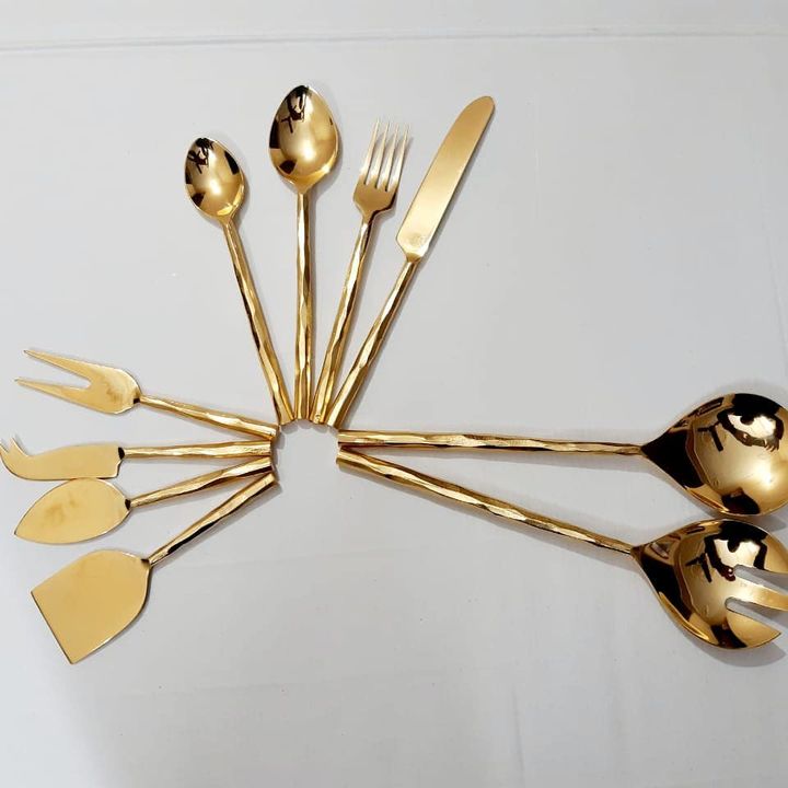 Rose gold cutlery  uploaded by Handicraft on 12/3/2021