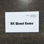 Business logo of AK Wood Home furnitures