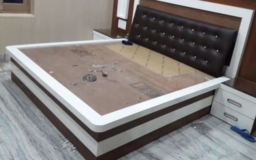 Box bed uploaded by Zoraiz Furniture on 12/3/2021