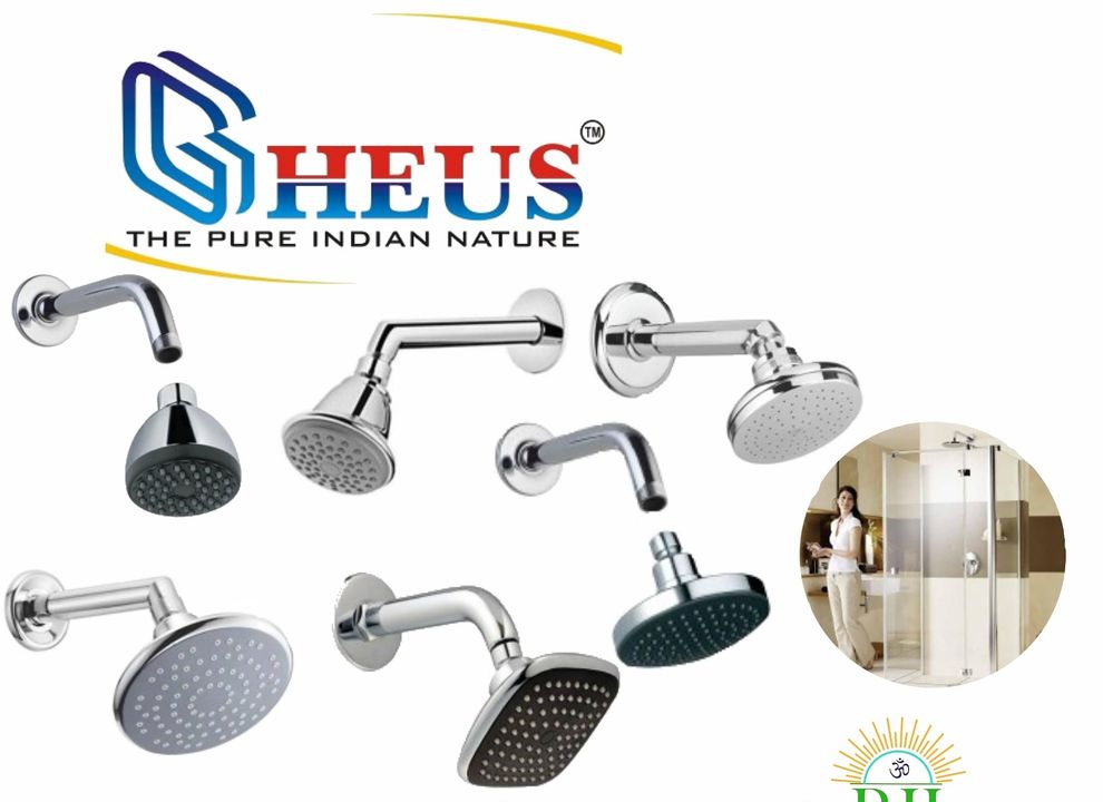 ABS chrome shower with heavy ARM uploaded by Prakash Sanitary's and Hardware's on 12/3/2021