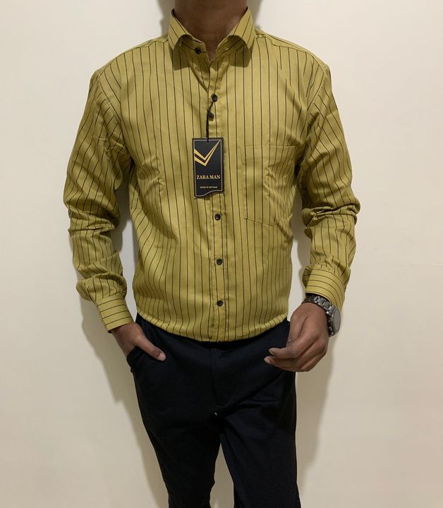 HORIZONTAL LINING SHIRTS FOR MENS uploaded by Siddhivinayak Creations on 12/3/2021