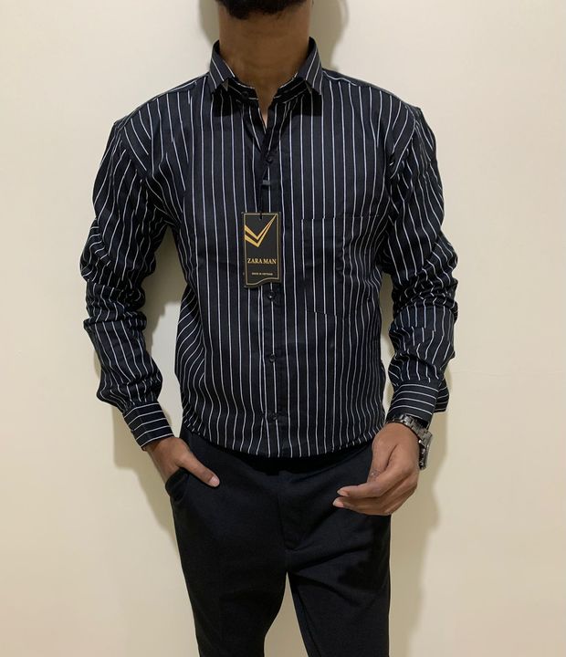 HORIZONTAL LINING SHIRTS FOR MENS uploaded by Siddhivinayak Creations on 12/3/2021