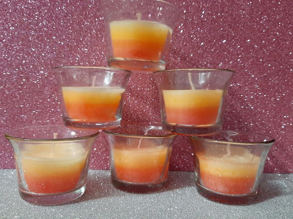 Peach pudding scented candles  uploaded by business on 12/4/2021