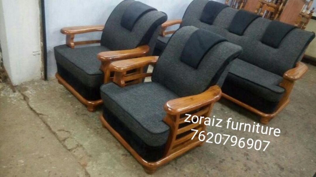 Post image Dorian sofa teak wood 🪵 32 dyn city foam 5 year warranty bookin karne ke liye contact me