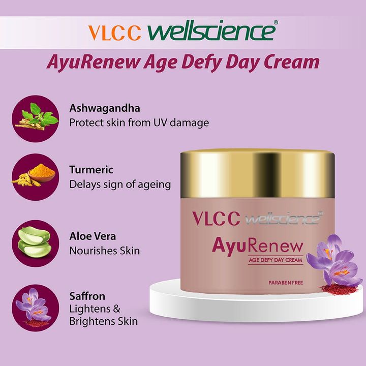 Ayurenew Day cream uploaded by Vlcc Wellscience on 12/4/2021