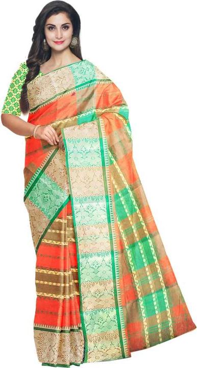 Post image Santipuri tant saree without BP Price:-- 480 Free shipping Cash on delivery available