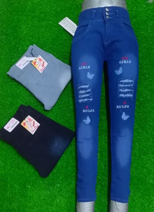 Ladies  jeans  uploaded by business on 12/4/2021