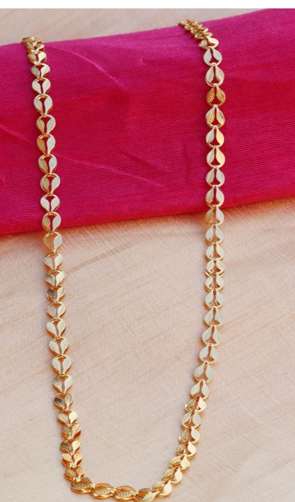 Post image Artificial gold chain