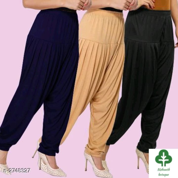 Fabulous Viscose Women's Patiala Pant uploaded by Nishanth botaque on 12/4/2021