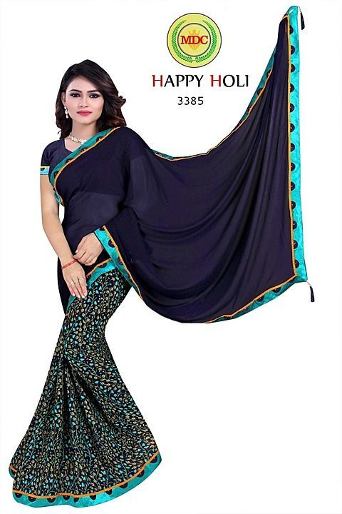 Post image Please checkout best selling half and half weightless  sarees .