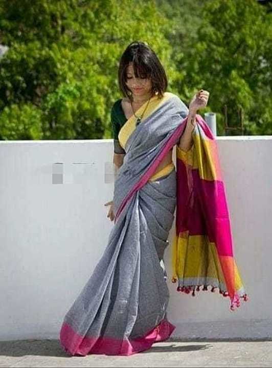 Khadi cotton saree uploaded by Vanika store  on 9/24/2020