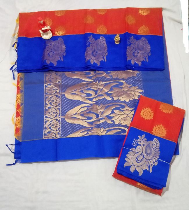 Post image 🌼🌼🌼🌼🌼🌼🌼🌼🌼
_*Kottanchi type  cotton sarees Collection*_💫

🧚‍♂️*_Running buttas over body with border kotanji_*

 🧚‍♂️*_Matching  Contrast blouse and Grand Munthi With Border_*

🧚‍♂️ *_Cotton Thread First quality 2/80_*

🧚‍♂️ *_Cool cotton for Replacement of high range silk sarees_*

🧚‍♂️ _*Feels like feather*_

🌼🌼🌼🌼🌼🌼🌼🌼