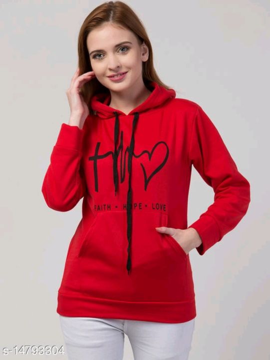 Comfy partywear woman sweatshirts  uploaded by Nishant online shop on 12/5/2021