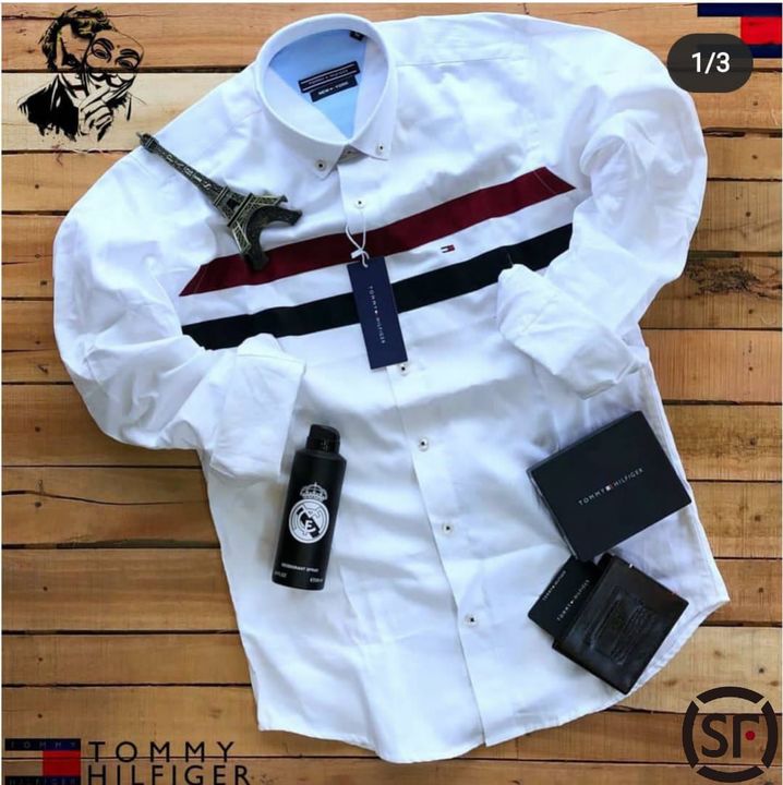 🤡🤡🤡🤡🤡🤡🤡

*Brand Tommy Hilfiger*

*Designer Shirts*

*AWESOME QUALITY*

*NORMAL FIT*

*SIZE= M uploaded by business on 12/5/2021