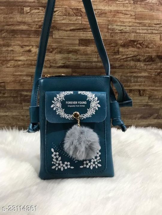 Post image Fashionable Women Sling bagsMaterial: PU No. of Compartments: 1 Multipack: 1 Sizes:Free Size (Length Size: 5 in Width Size: 1 in Height Size: 7 in)   Country of Origin: IndiaPrice 180+shipping