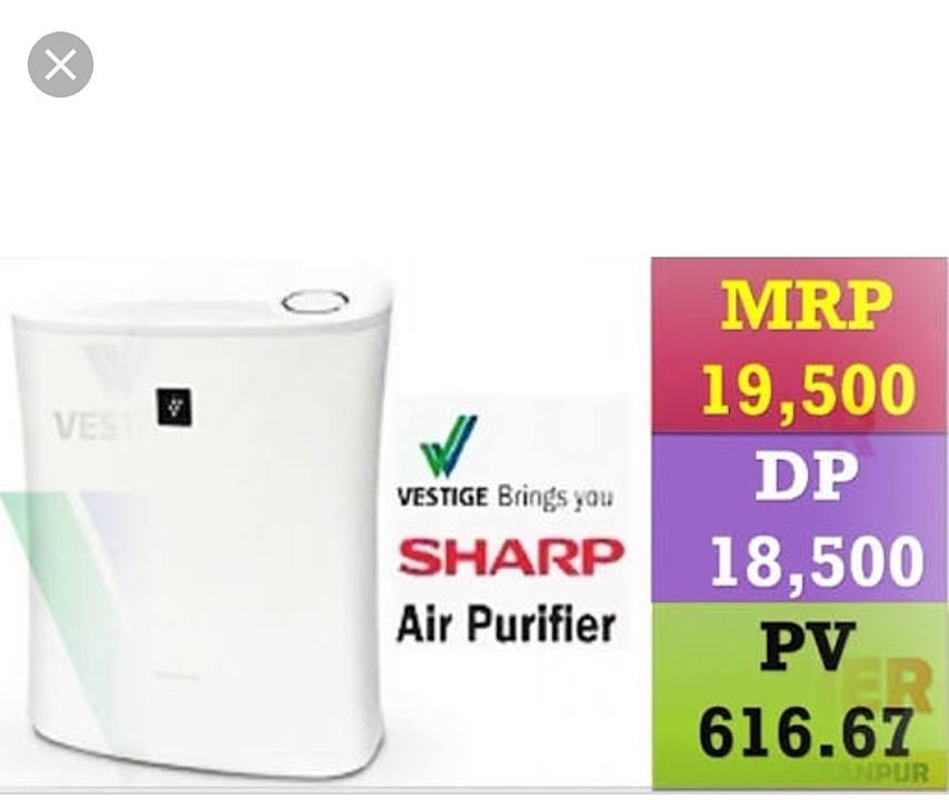 Vestige sharp air purifier uploaded by business on 9/24/2020