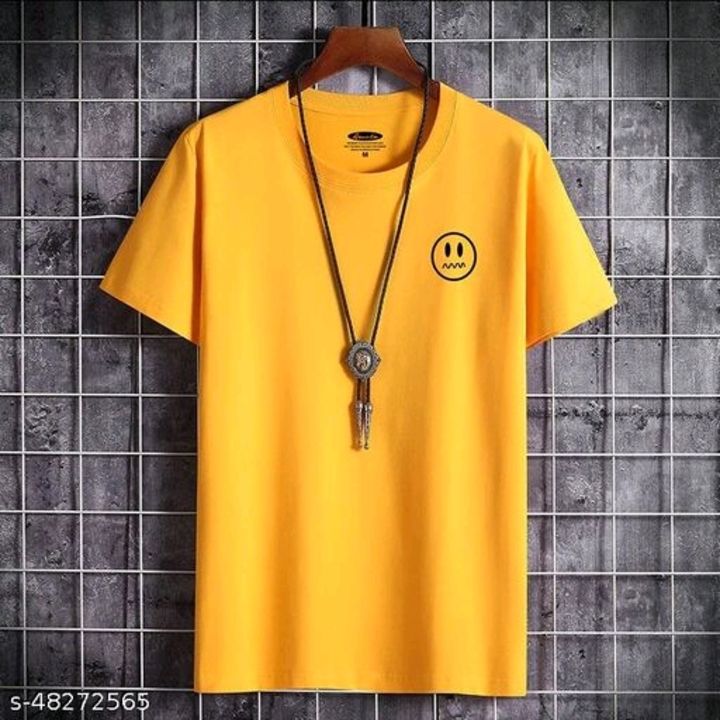 Post image Smiley Trendy Tshirt for Men and BoysFabric: CottonSleeve Length: Short SleevesPattern: PrintedMultipack: 1Sizes:S (Chest Size: 38 in, Length Size: 26 in) XL (Chest Size: 44 in, Length Size: 28.5 in) L (Chest Size: 42 in, Length Size: 27.5 in) M (Chest Size: 40 in, Length Size: 26.5 in) XXL (Chest Size: 46 in, Length Size: 29.5 in) 
180 GSM Biowashed Pure Cotton Tshirt for Men and BoysCountry of Origin: India.      

Fix rate RS 249