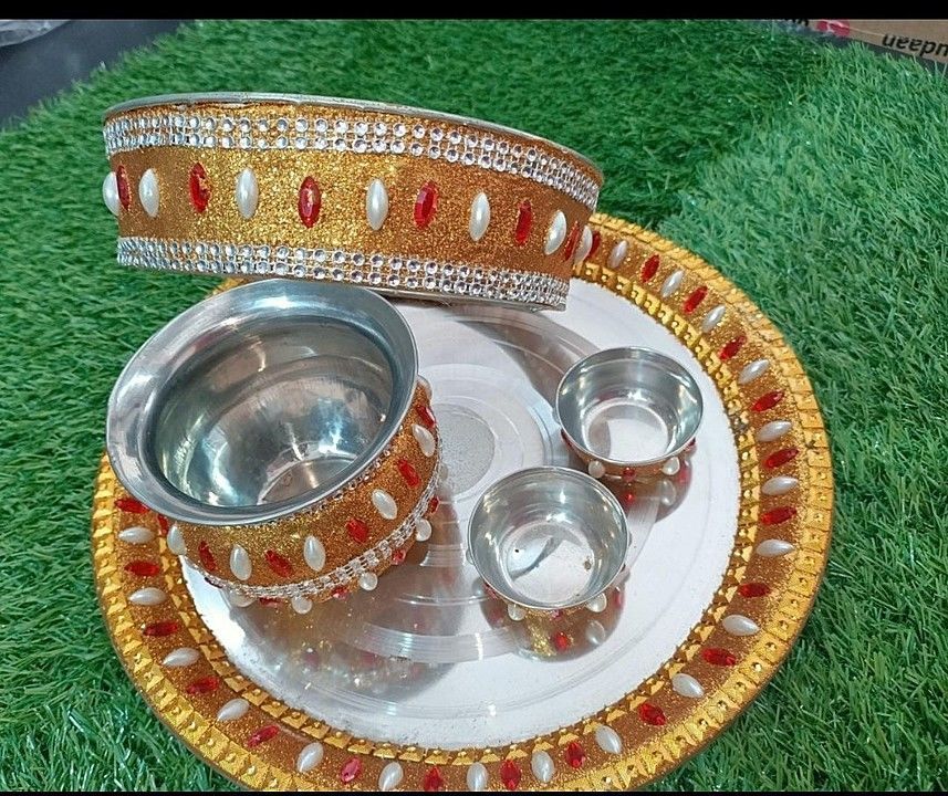 Karvachoth Thali uploaded by business on 9/24/2020