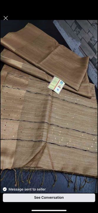 Bahgalpuri silk saree uploaded by business on 12/5/2021